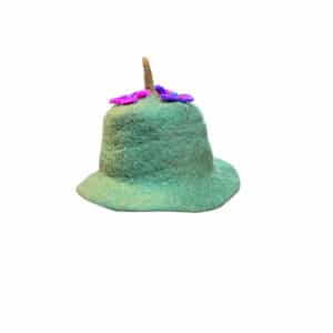 Felt Green Hat